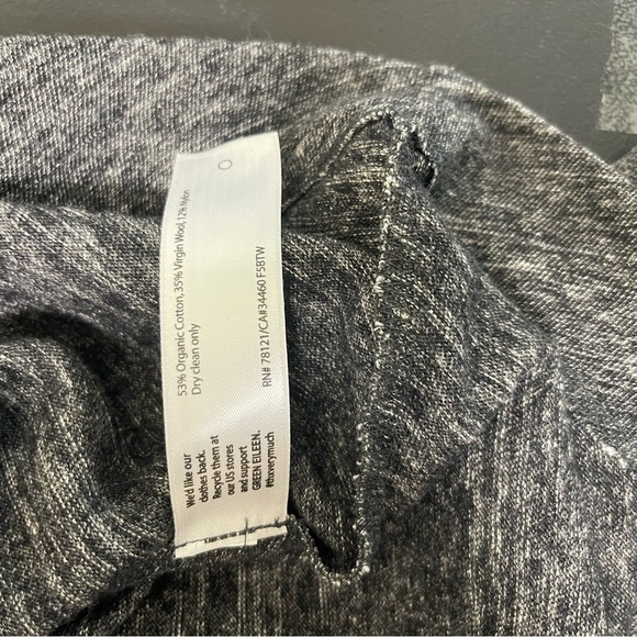 Women's‎ Eileen Fisher Grey Boatneck Long Sleeve Dress S *L0202 - Picture 8 of 8